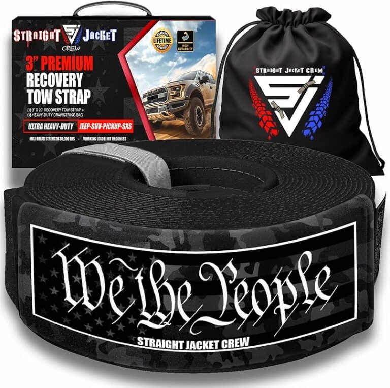 5 Best Recovery Straps for Trucks: Expert-Approved Picks