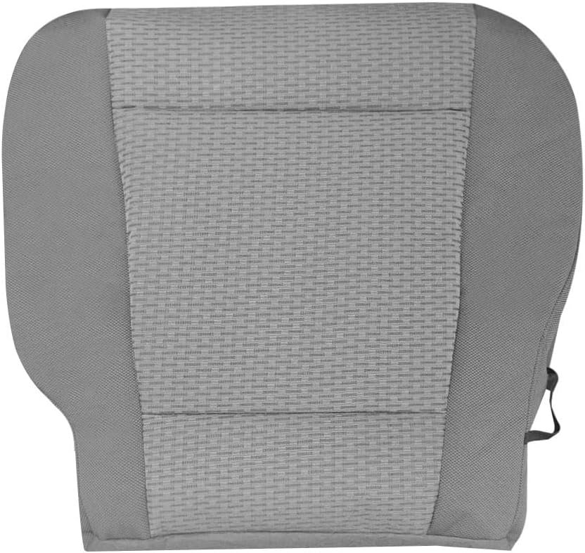 Driver Side Cloth Seat Cover in Medium Earth Gray for 2015-2020 Ford F