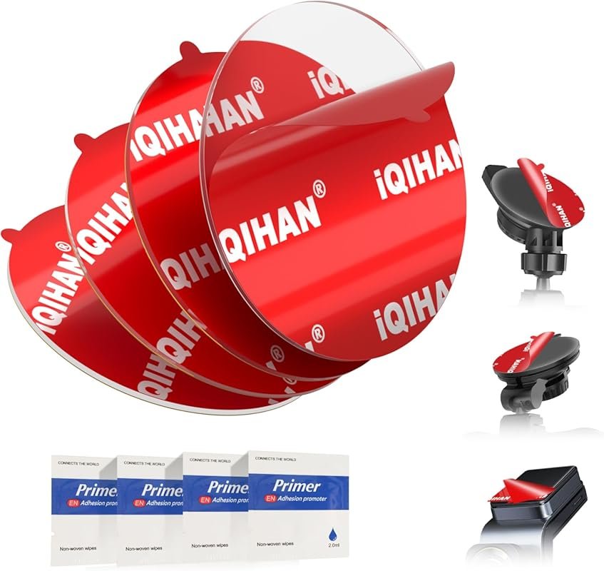 Dash cam adhesive pads heat resistant double sided tape for GPS and wi
