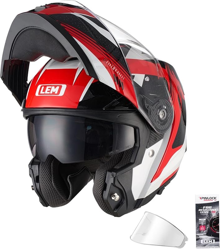 Best Motorcycle Helmet for Passenger: LEM Modular Flip-Up Full Face To