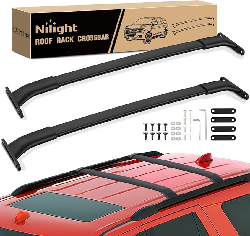 Nilight Roof Rack Cross Bars Compatible with Ford Expedition 2018 19 2