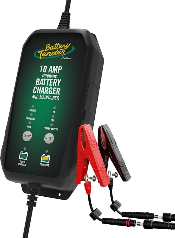Battery Tender Power Tender 10A/2A 12V Charger Maintainer - IP67 Water