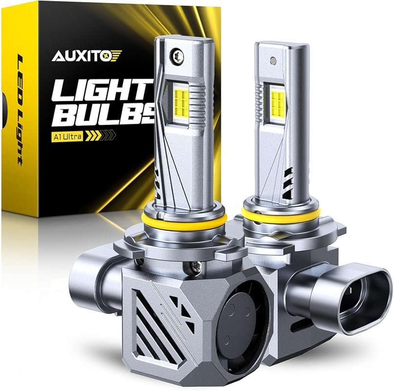 AUXITO HB3 9005 LED Bulbs, Wireless Plug and Play, Quick Install, 20-Y