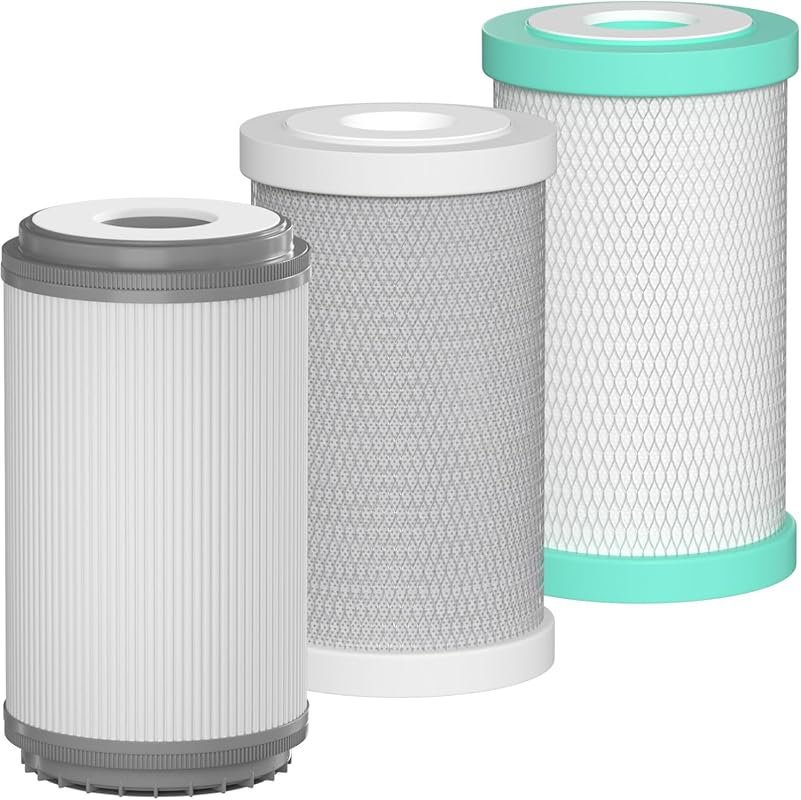 Glacier Fresh RV Water Filter Cartridge – 0.2 Micron High Flow, Reduce