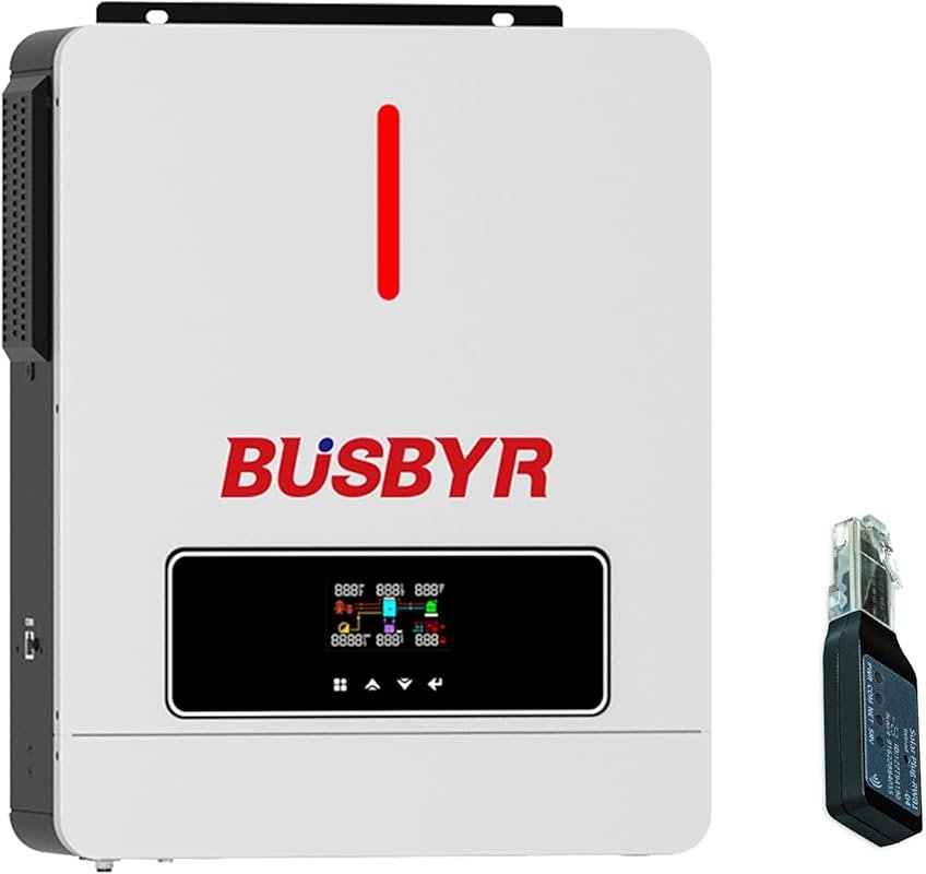 3600W Hybrid Solar Inverter with WiFi and Pure Sine Wave for RV Off-Gr