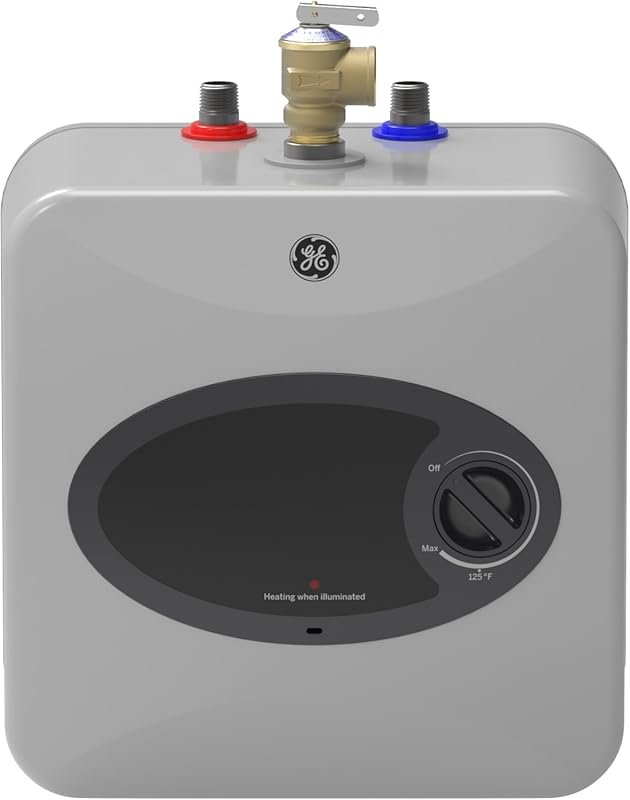 GE Appliances 2.5-Gallon Mini Tank Water Heater with Adjustable Thermo