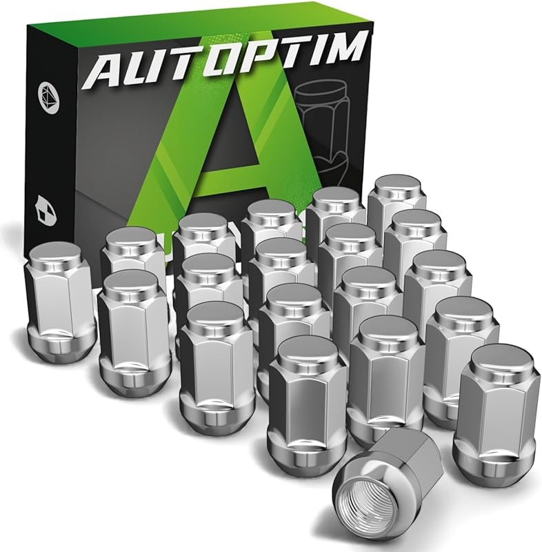 20-Pack Chrome Lug Nuts for Ford Explorer 2006–2014, 1/2-20 Thread, Cl