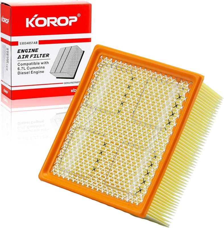 6.7 Cummins Diesel Engine Air Filter Compatible with 2007