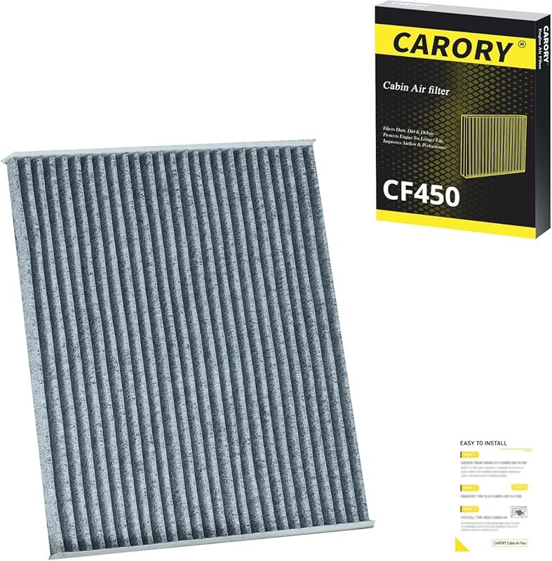 Cabin Air Filter for Jeep Wrangler 2018-2025 and Gladiator 2020-2025 (