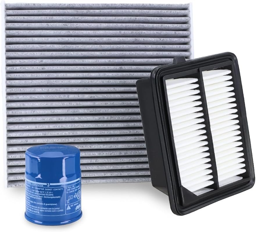 Kefly 15400-PLM-A02 Oil & Air Filters – Fits 2014-2022 Honda Accord L4