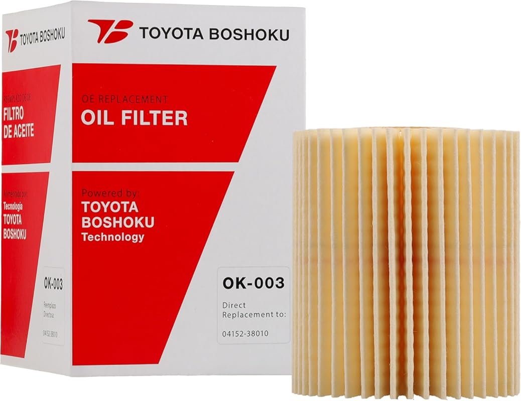 Toyota Boshoku TB Oil Filter 04152-38010 - Fits 4Runner 4.0L 2010-2024