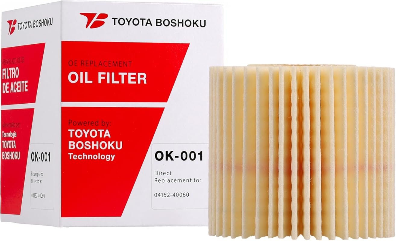 Toyota Boshoku Oil Filter Direct OEM Replacement For 04152