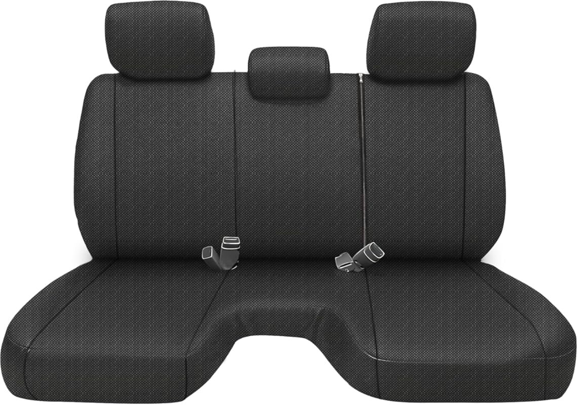 Front Bench Seat Cover for Toyota Tacoma 2005-2014 in Black with Exact