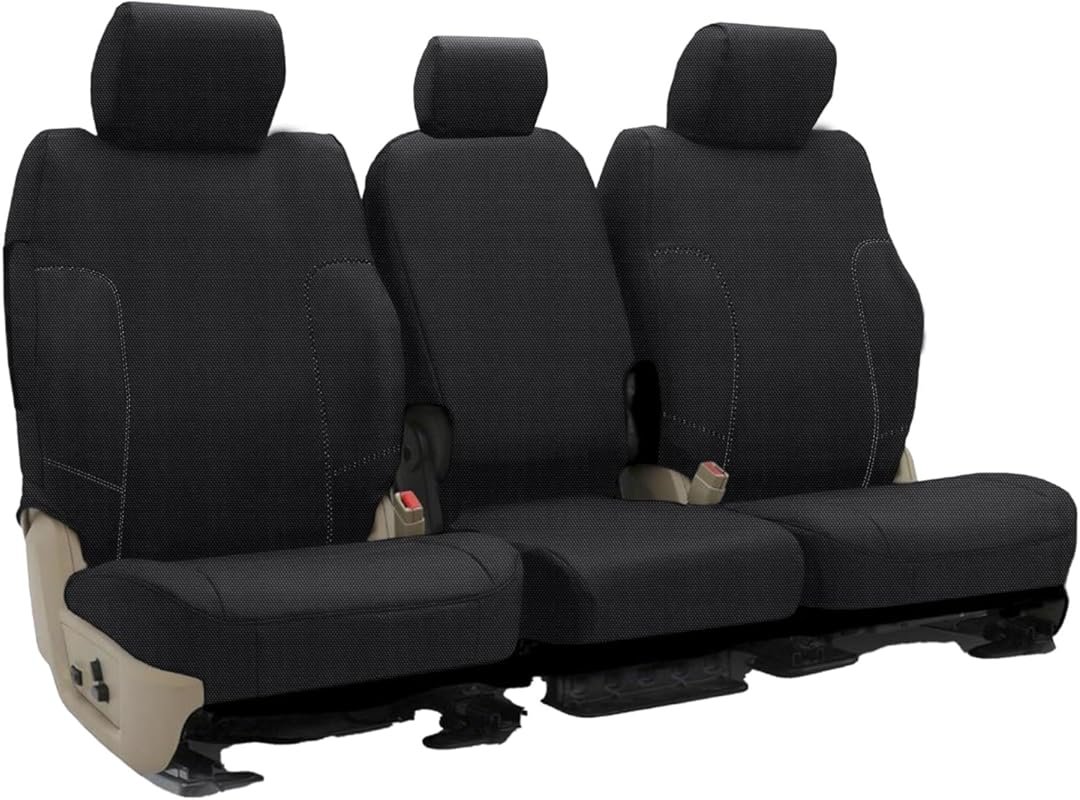 Oxford Fabric 40/20/40 Front Seat Covers for 2014 Ford F-150 XLT/Laria