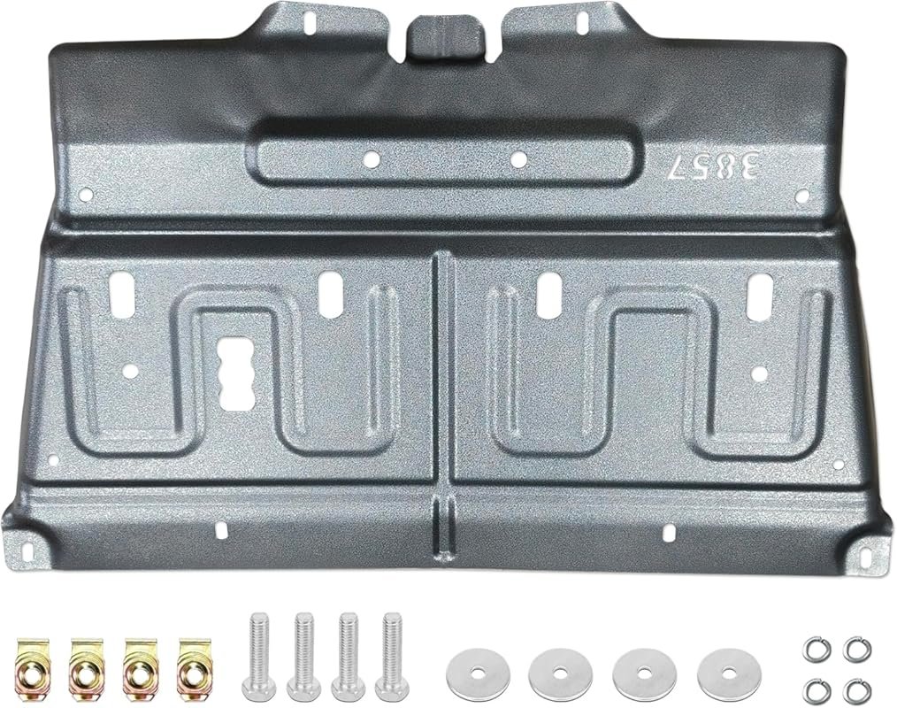 Manganese Steel Splash Panel Shield for Ford F-150 2015–2020, Excludes