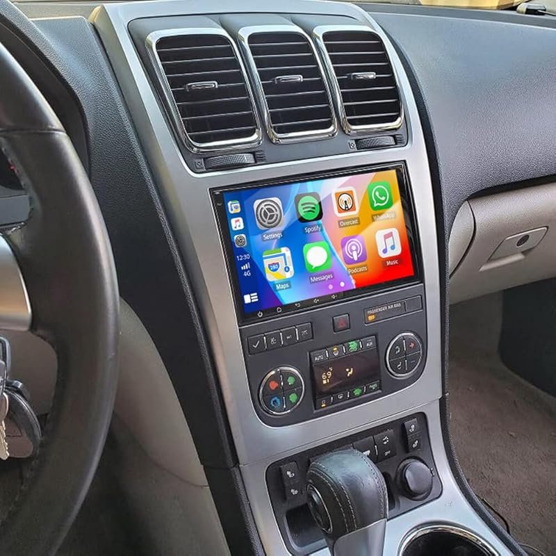 8-inch Android Car Stereo with Wireless CarPlay and GPS Navigation for