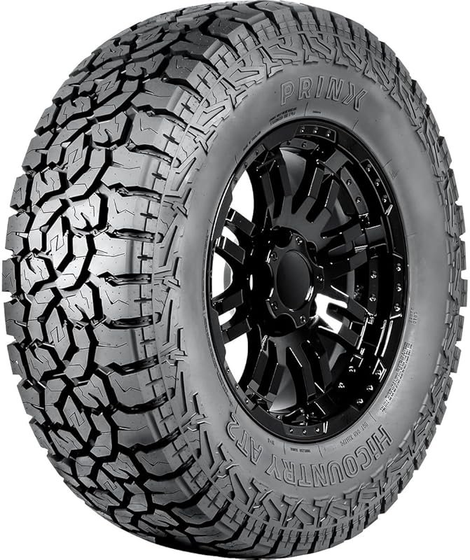 Prinx HiCountry A/T2 All Terrain Tires for Light Trucks, LT265/60R20 L