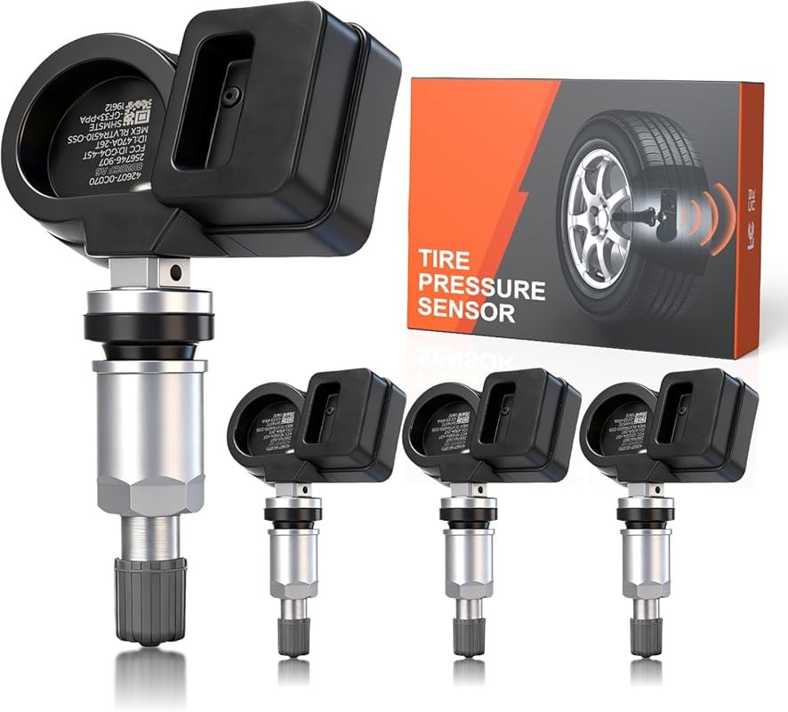 TPMS Sensors for Toyota Tundra 2006-2017, Sequoia, Sienna – 315MHz, Pre-Programmed, Real-Time Monito