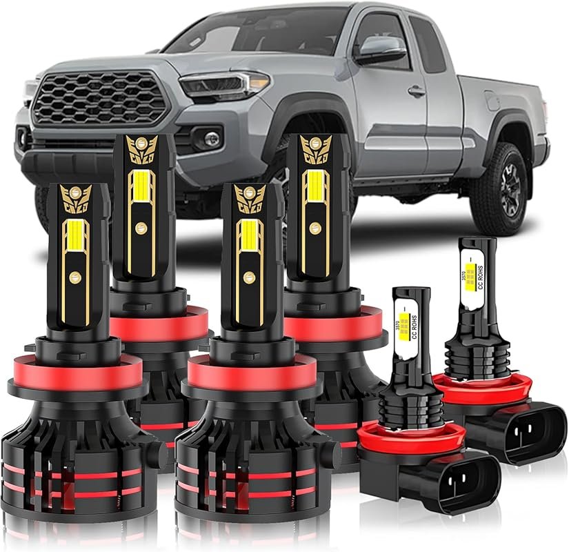 Upgraded Light Bulbs Kit Compatible For Toyota Tacoma 2016