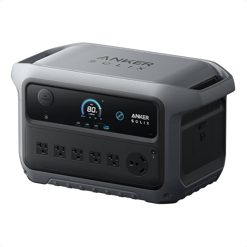 Anker SOLIX C2000 Gen 2 Portable Power Station with 2048Wh Battery and