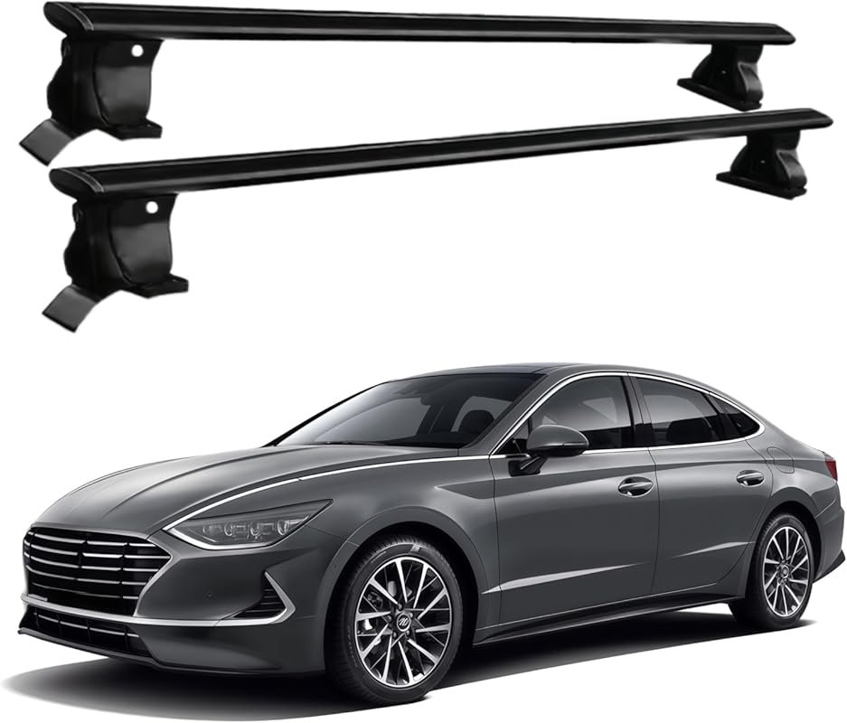Heavy-Duty Aluminum Roof Rack Cross Bars for Hyundai Sonata DN8 2020-2
