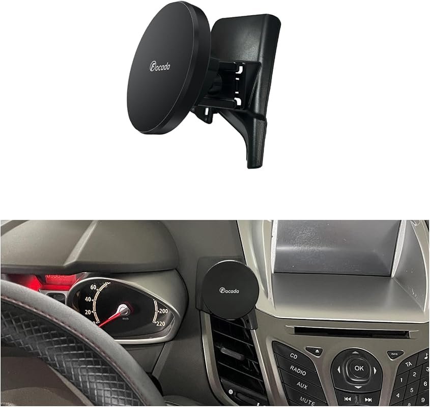 Magnetic Car Phone Holder for Ford Fiesta 2011-2019 – 360° Rotating Ma