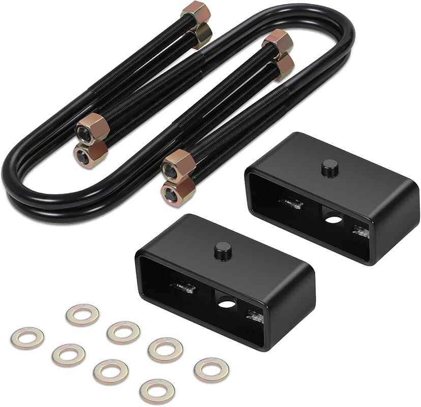 Auto Dynasty 2-Inch Rear Lift Block Kits for Ford F-150 1997-2003 - 2