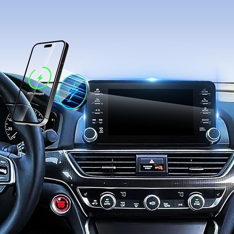 Magnetic Phone Mount with Wireless Charger for 2018-2022 Honda Accord