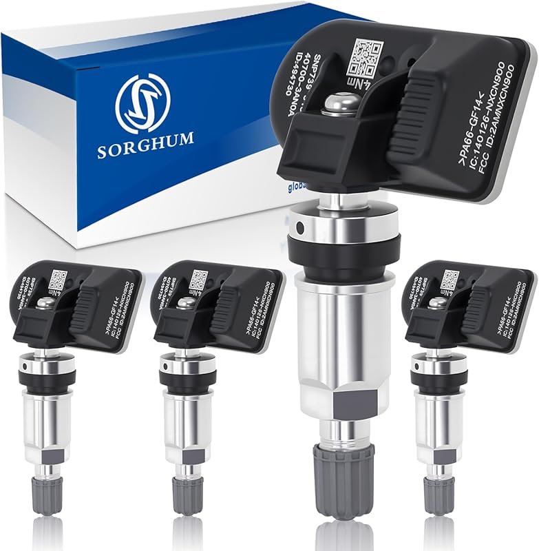 SORGHUM TPMS Sensors Tire Pressure Monitoring System Compatible with N