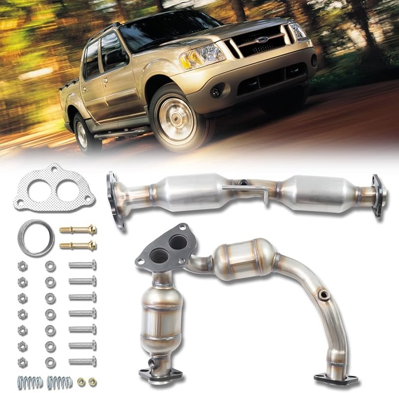 Catalytic Converter Compatible with Ford Explorer Sport Trac 2001
