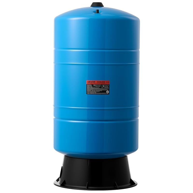 VEVOR 20-Gallon Vertical Well Pressure Tank for Well Pumps and Water S