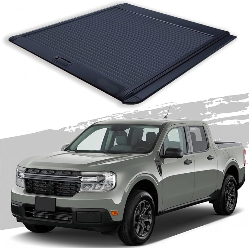 Retractable Tonneau Cover Fit for Ford Maverick 2022 2023 2024 2025 Tr