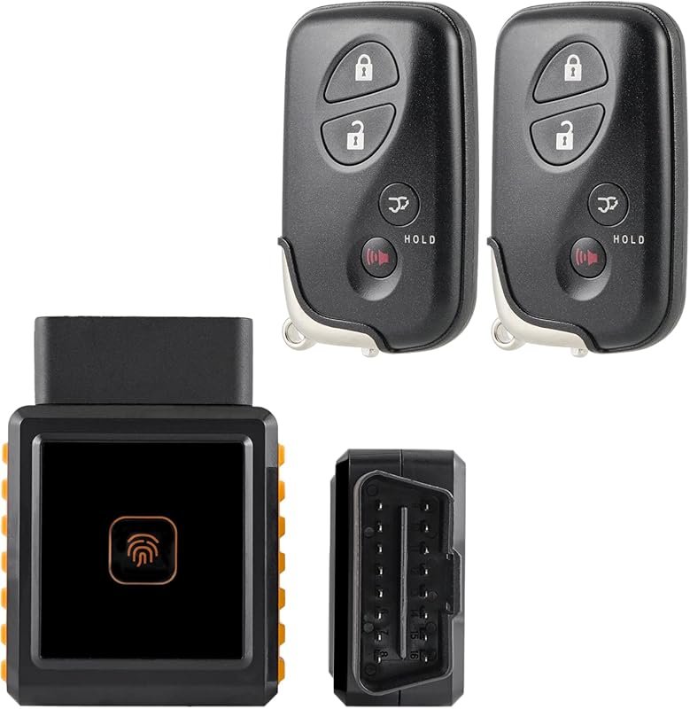 2Pcs DIY Smart Key Fob Replacement Kit for Lexus RX350 2010-2015 RX450
