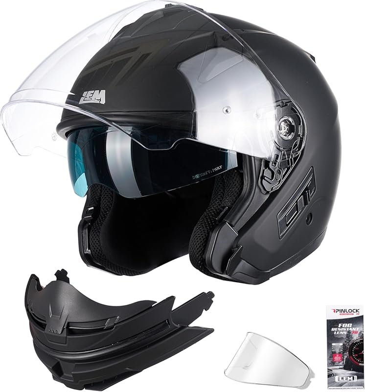 LEM Modular Motorcycle Helmets for Adults, Full Face Motorcycle Helmet