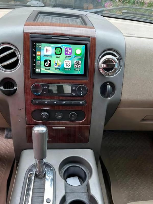 7-Inch Android Car Stereo for 2005 Ford F-150 with Wireless CarPlay an