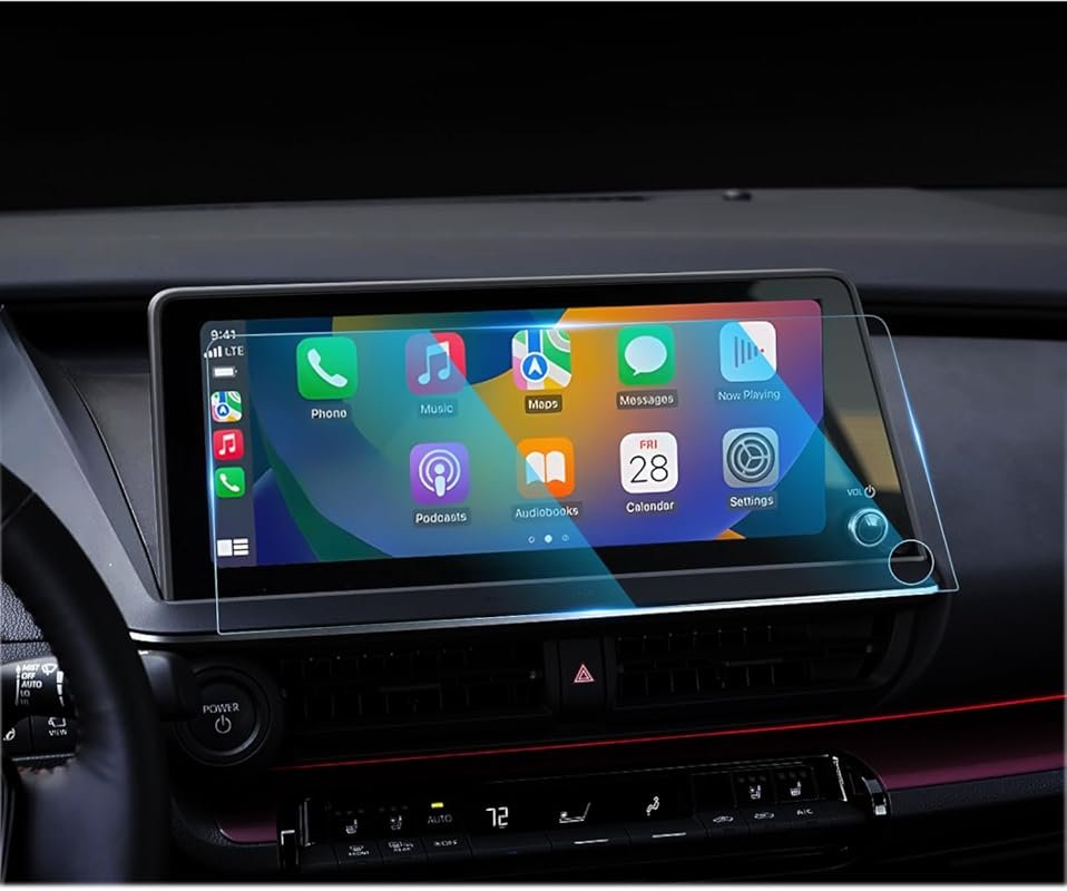 CDEFG 12.3 Inch 9H HD Tempered Glass Screen Protector for 2023-2026 To