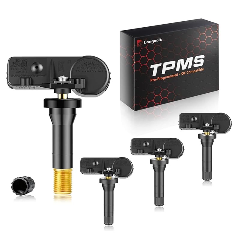 315MHz Pre-Programmed TPMS Sensor Set of 4 for Ford F150, F250-F550, E