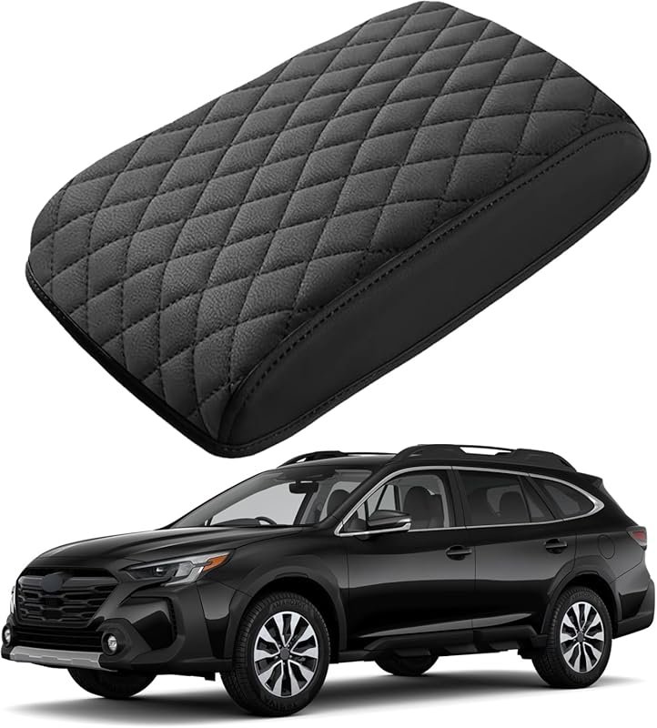 Center Console Armrest Cover for Subaru Outback 2020 2021 2022 2023 2024 2025 Fully Covered Anti-
