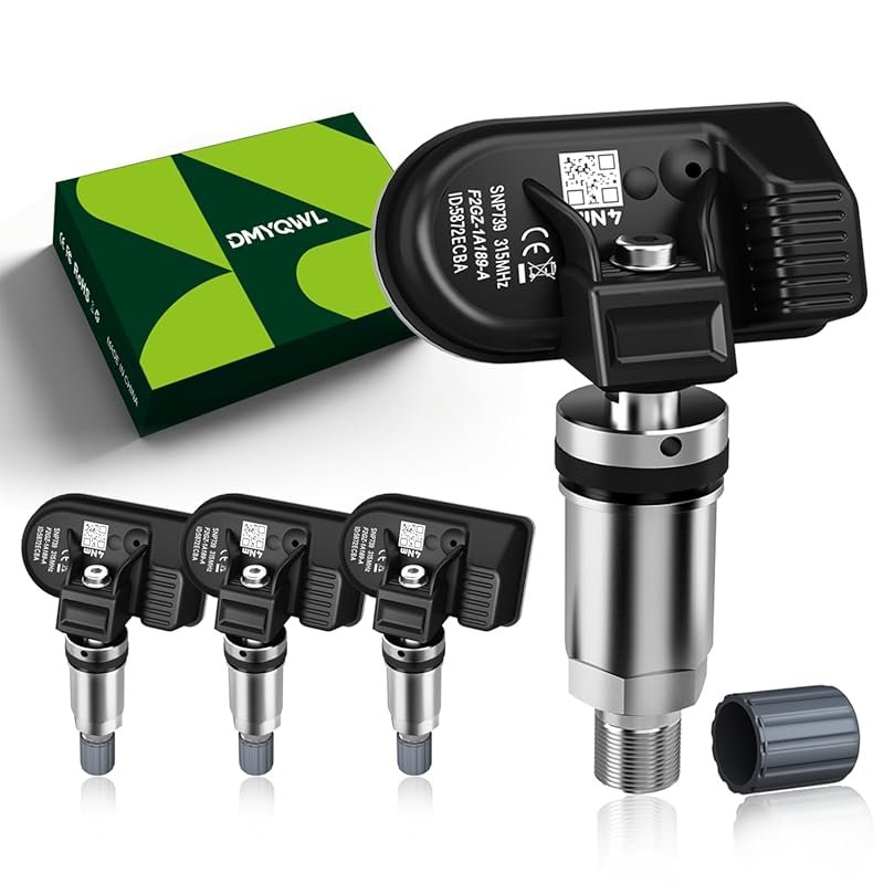 Best TPMS Sensors for 2021 Ford Explorer – Pre-Programmed 315MHz, 4-Pa