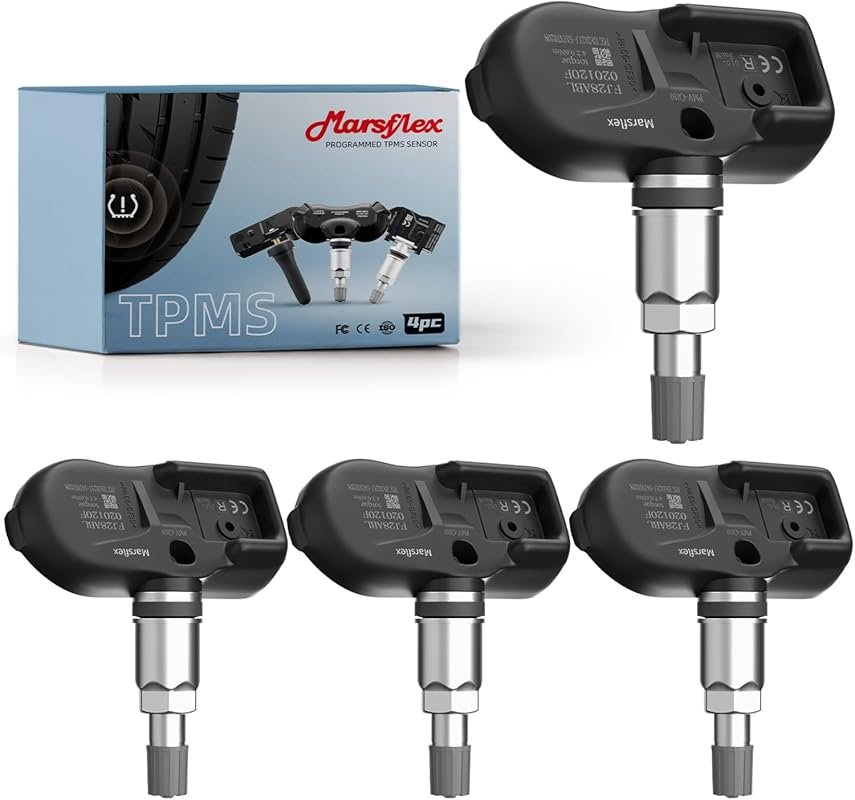 Marsflex TPMS Sensor 315MHz Set of 4 for Toyota, Lexus, Scion Vehicles