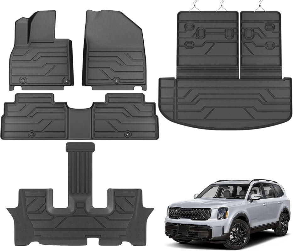 KARPAL TPE All-Weather Custom Fit Floor Liners Full Set for 2020-2025 