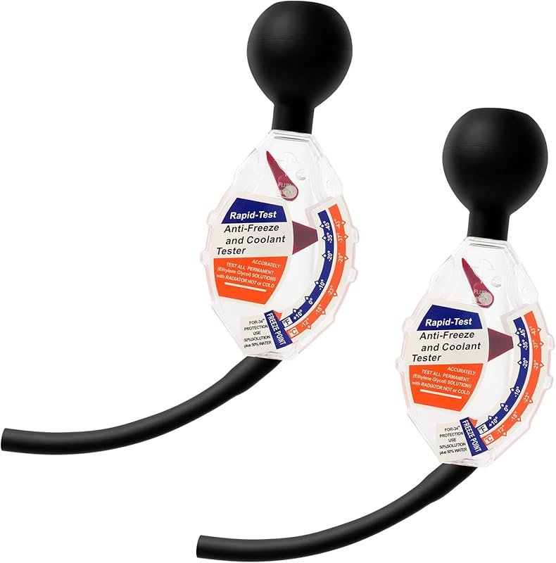 2PCS Professional Antifreeze Tester Automotive,Accurate Antifreeze Coo