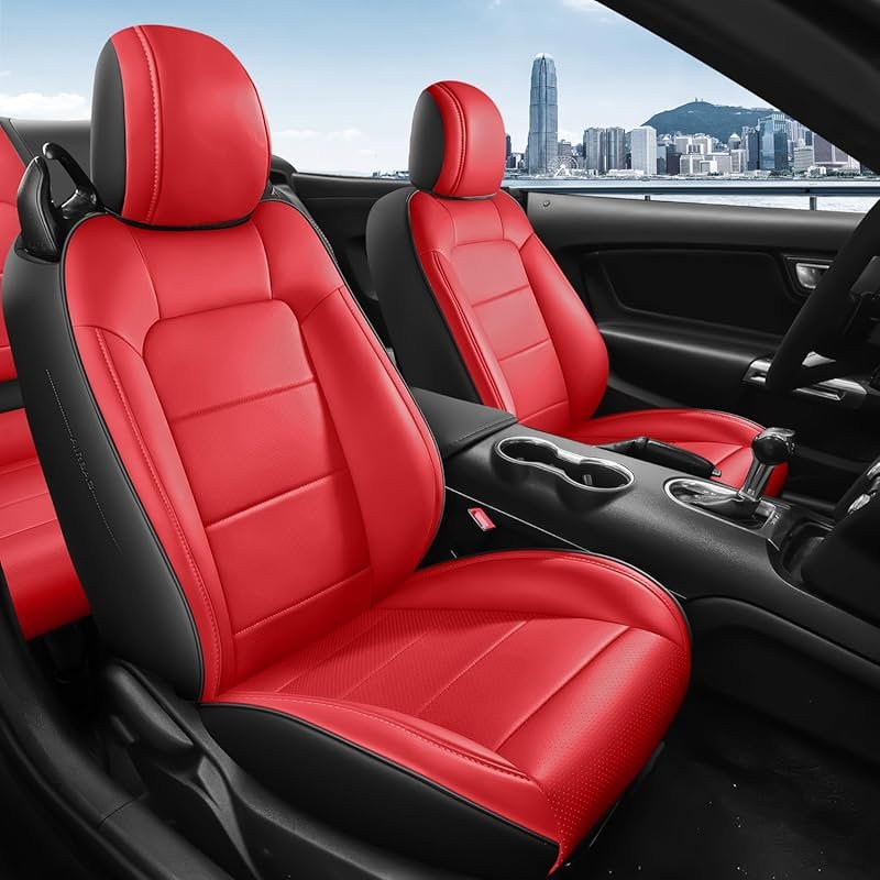 Customized Fit Ford Mustang Convertible Seat Cover 2015 2016 2017 2018