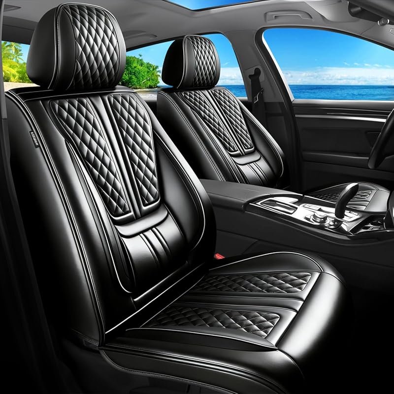 Waterproof Leather Seat Covers for Ford Bronco Sport 2021-2026, Full C