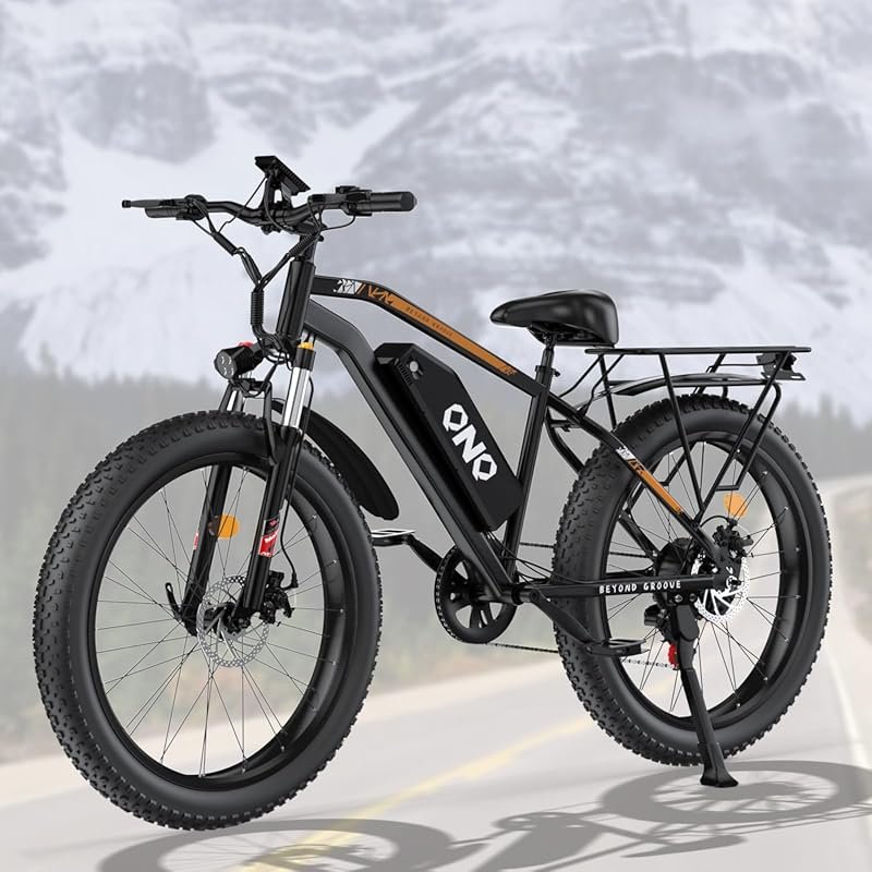 1500W Fat Tire Electric Mountain Bike for Adults with 28 MPH Speed and