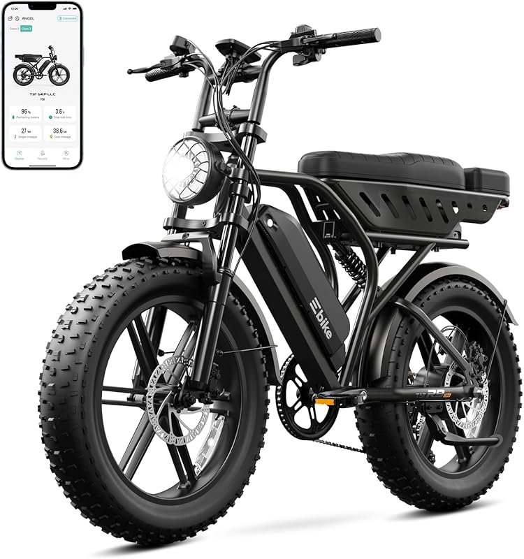 1500W Electric Off-Road Bike for Adults with 30 MPH Speed and 48V Wate
