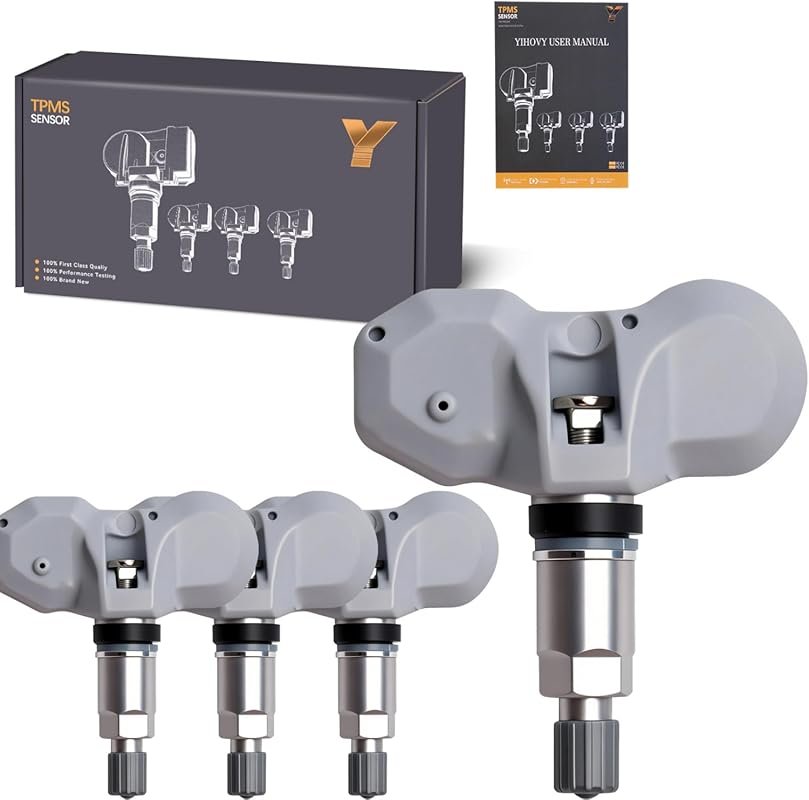 4-Pack TPMS Sensors for Hyundai Santa Fe, Elantra, Azera and Kia Model