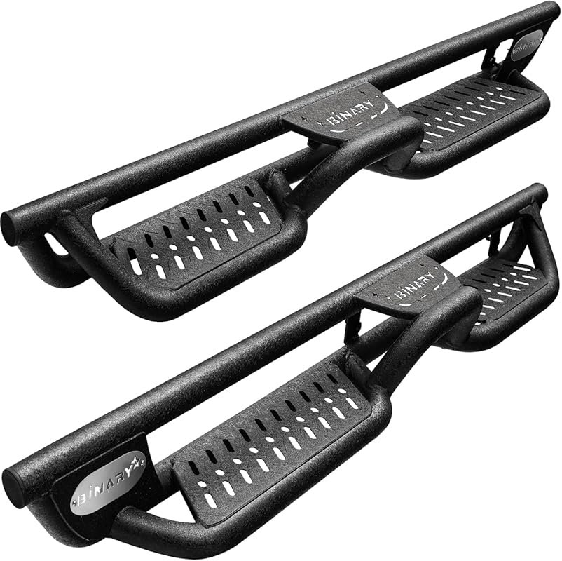 BINARY STAR 4-step 6-inch two-stair running boards for 2005-2023 Toyot