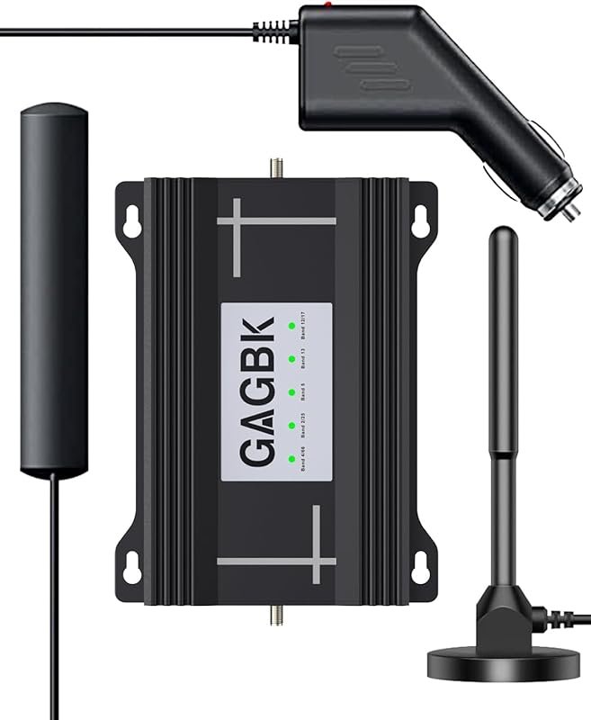 Car and RV Cell Phone Booster Supporting 5G and All Major U.S. Carrier