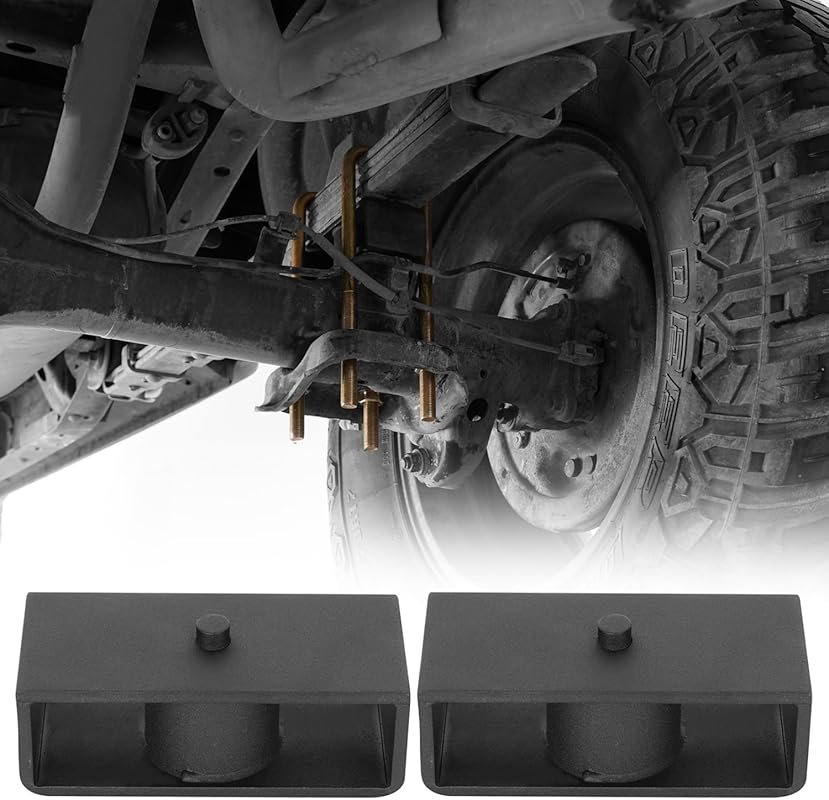 Hooke Road 2-Inch Rear Leveling Lift Kit with Blocks for 1995-2023 Toy